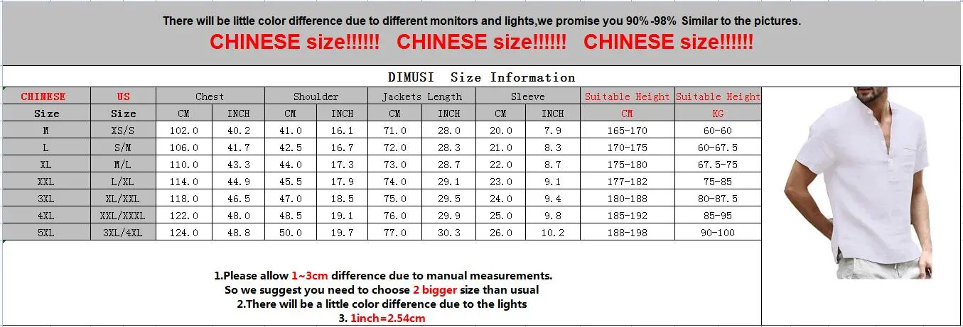 DIMUSI Mens Linen Shirts Casual Short Sleeve Button Solid Loose Autumn Dress Henley Shirts Fashion Male Brand Clothes
