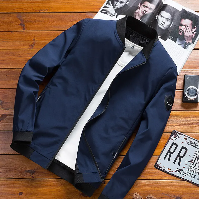 Spring Men's Bomber Jackets Casual Men Lightweight Ma-1 Pilot Windbreaker Coats Man Baseball Unifrom Zipper Jackets Clothing