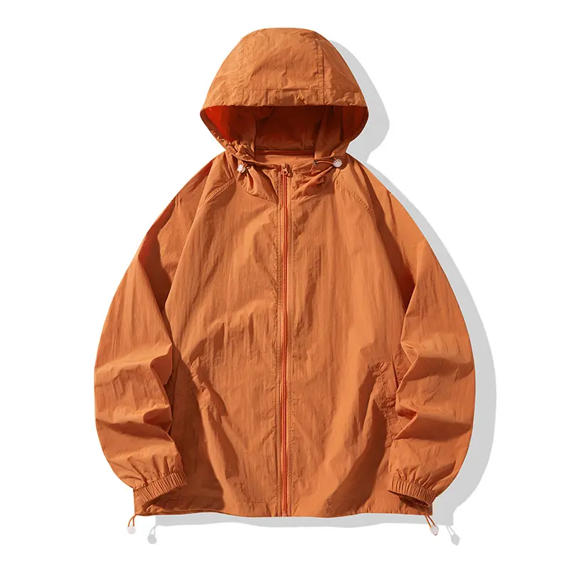 Summer Men's Ultra-Light Quick Dry Skin Jackets Outdoor Men Quick Dry Breathable Hooded Coats Men Sunscreen Jackets Clothing