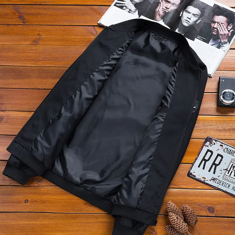 Spring Men's Bomber Jackets Casual Men Lightweight Ma-1 Pilot Windbreaker Coats Man Baseball Unifrom Zipper Jackets Clothing