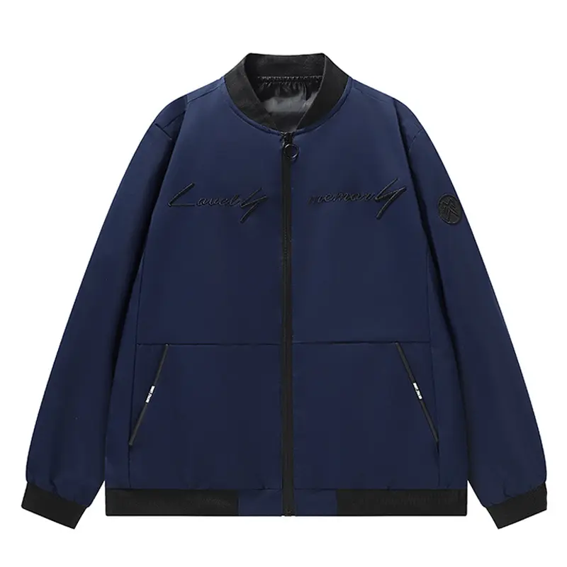 Spring Autumn Men's Bomber Jackets Fashion Outdoor Sports Uniform Baseball Coats Men Lightweight Windbreaker Jackets Clothing