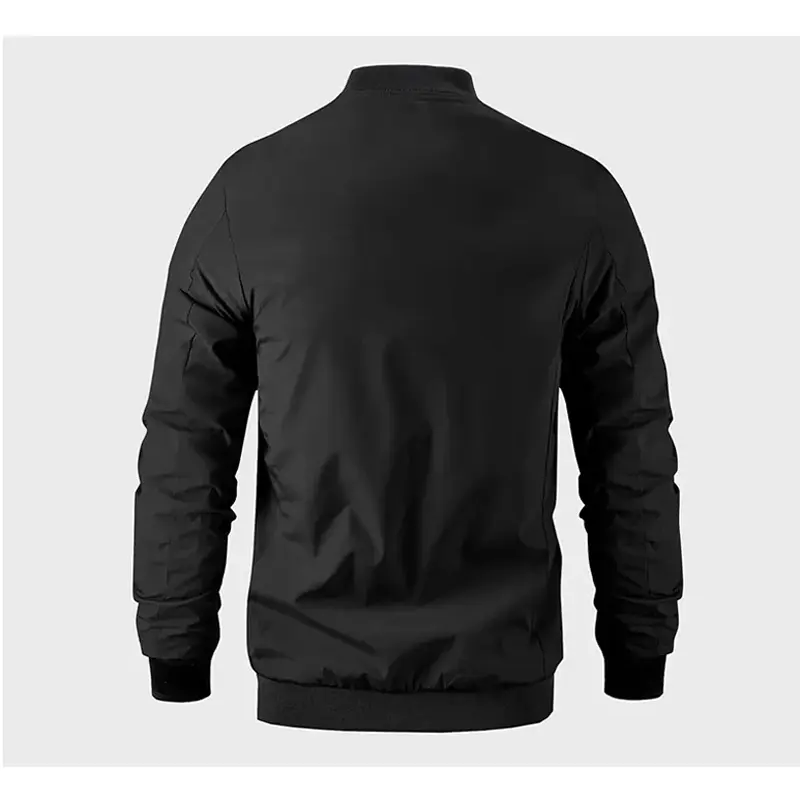 Spring Autumn Men's Bomber Jackets Fashion Outdoor Sports Uniform Baseball Coats Men Lightweight Windbreaker Jackets Clothing