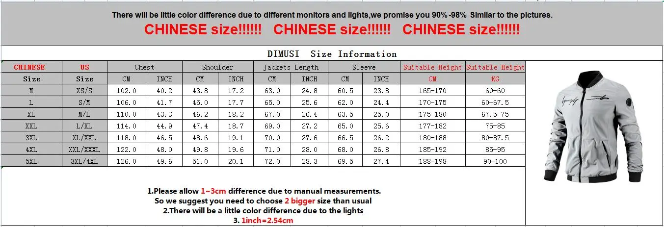 Spring Autumn Men's Bomber Jackets Fashion Outdoor Sports Uniform Baseball Coats Men Lightweight Windbreaker Jackets Clothing