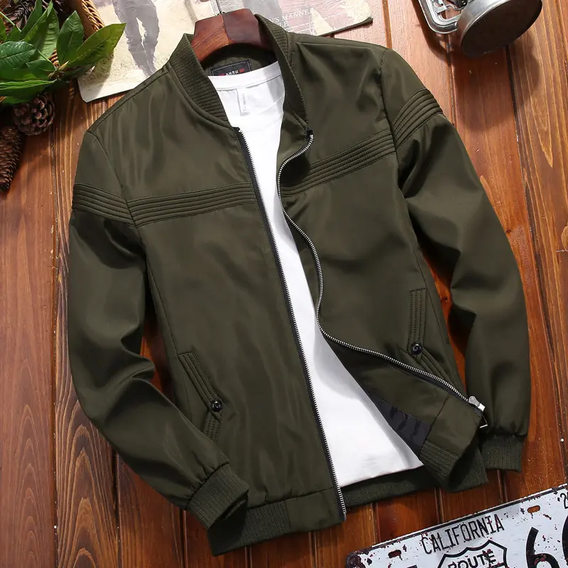 DIMUSI Men's Bomber Jacket Casual Men Outwear Windbreaker Coats Fashion Streetwear Pilot Sportswear Baseball Jacket Men Clothing