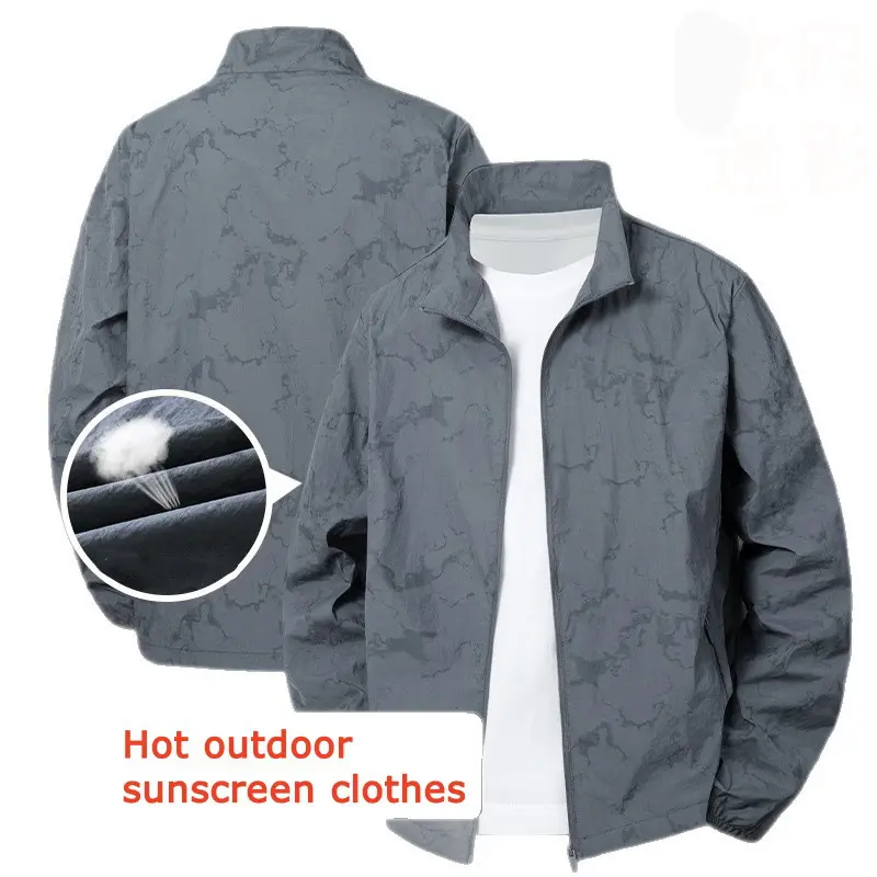 Spring Summer Men's Lightweight Hiking JacketS Outdoor Men UPF50+ Suncreen Breathable Coats Men Quick Dry Sports Fishing Jackets