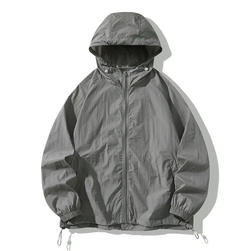 Spring Summer Mens Ultra Light Hiking Jacket Outdoor Men Quick Dry Sun Screen Hooded Coats Men Sports Breathable Fishing Jackets