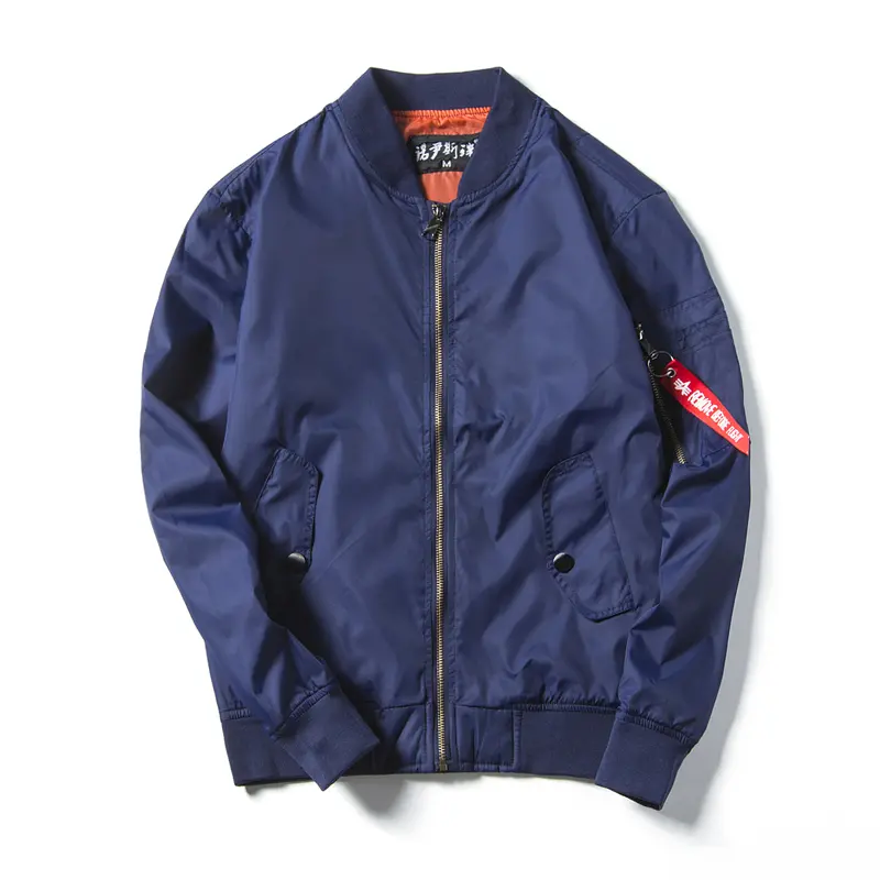 DIMUSI Autumn Bomber Jackets Men Air Force One jacket jaqueta mens causal Amry Pilot bomber jacket polo Jackets mens Clothing