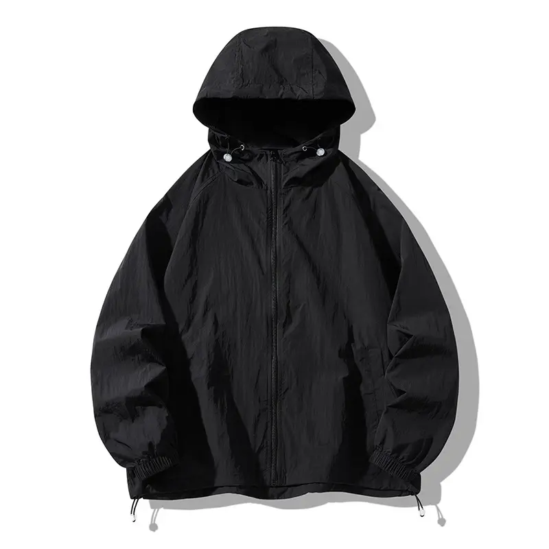 Spring Summer Mens Ultra Light Hiking Jacket Outdoor Men Quick Dry Sun Screen Hooded Coats Men Sports Breathable Fishing Jackets