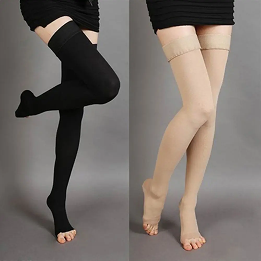 1 Pair Pressure Level 1 Varicose Veins Compression Stockings 15-23MMHG Compression Socks