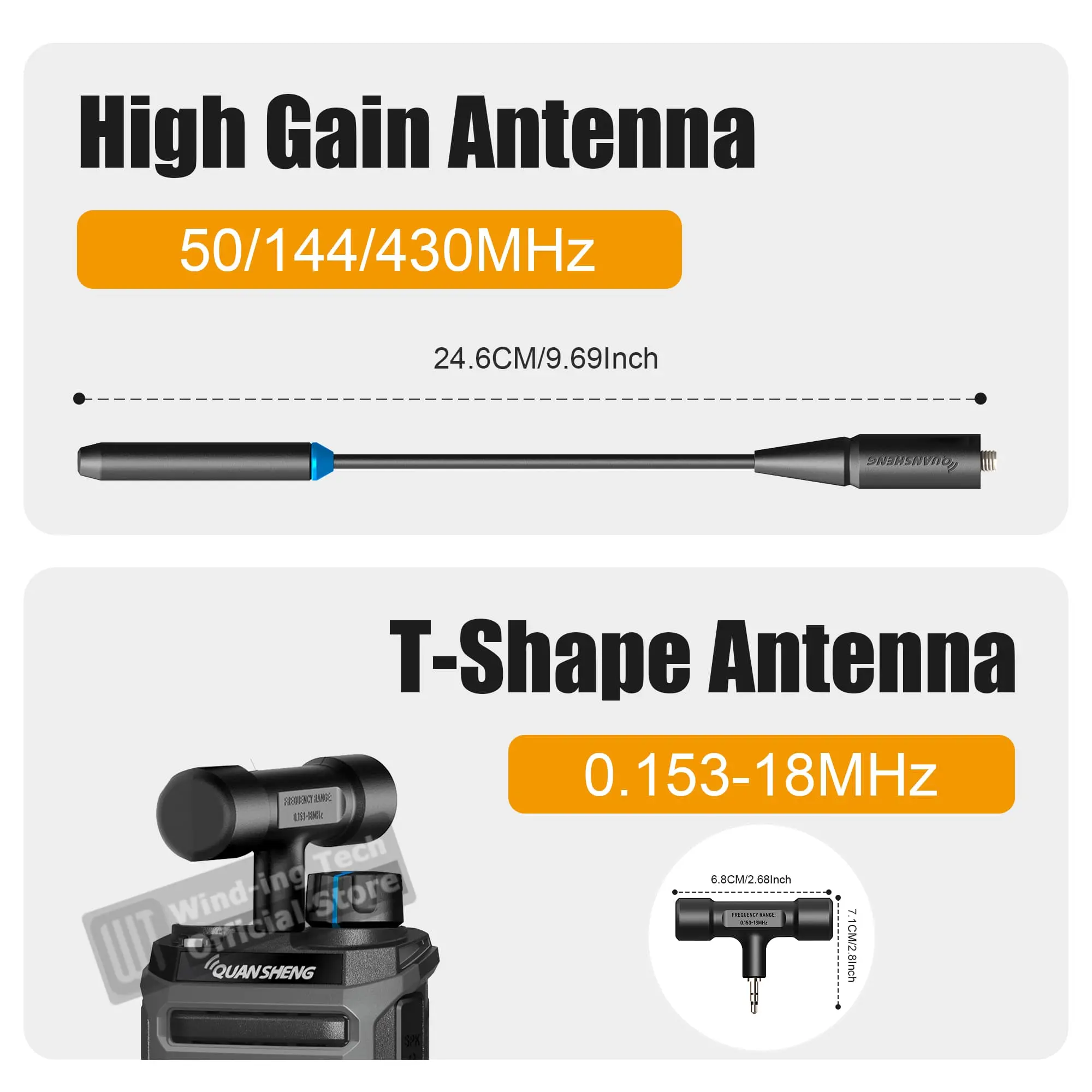 Quansheng TK11(5) Dual Receiving Multi Band 10W HF VHF UHF AM FM LSB CW 27MHz LW MW SW SSB Spectrum Analyzer Magic Voice Radio