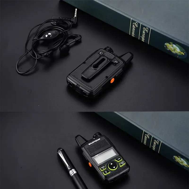 1/2/4PCS Baofeng BF-T1 MINI Walkie Talkie UHF 400-470MHz USB Charger Portable Two Way Radio Noise Cancellation Kids Gifts Toys
