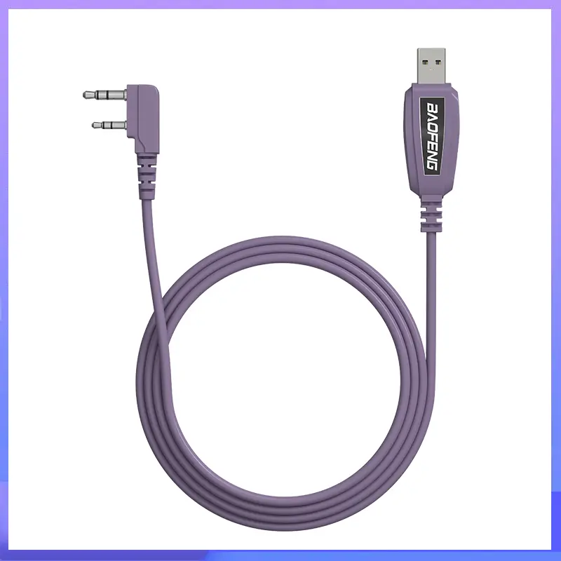 PL2303 Chip USB Programming Cable Baofeng  Support Window 11 for UV17 Pro GPS UV-21 Quansheng UV-K6 Driver Free Radio Accessorie