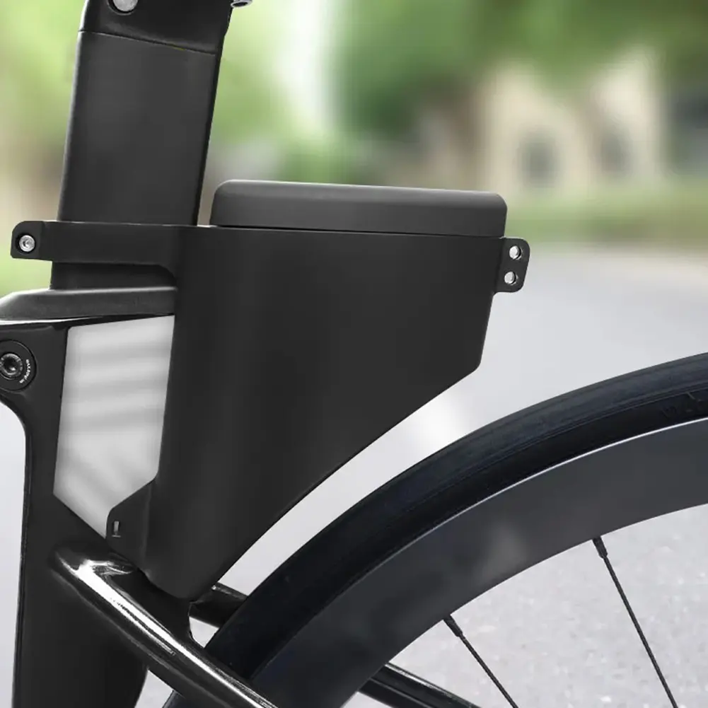 Bike Teardrop Seatpost Bag Hard Shell Bike Seatpost Torpedo Saddle Bag Waterproof Cycling Storage Bag Cycling Accessories