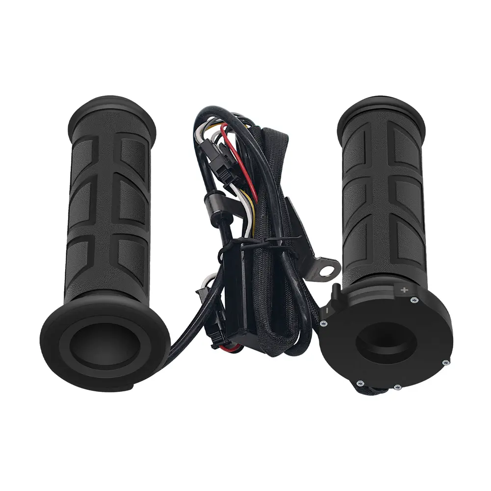 22mm Motorcycle Hand Heated Grips 3 Gear Scooter Bar Hand Warmer Waterproof Electric Heating Handle Motorcycle Parts for Winter