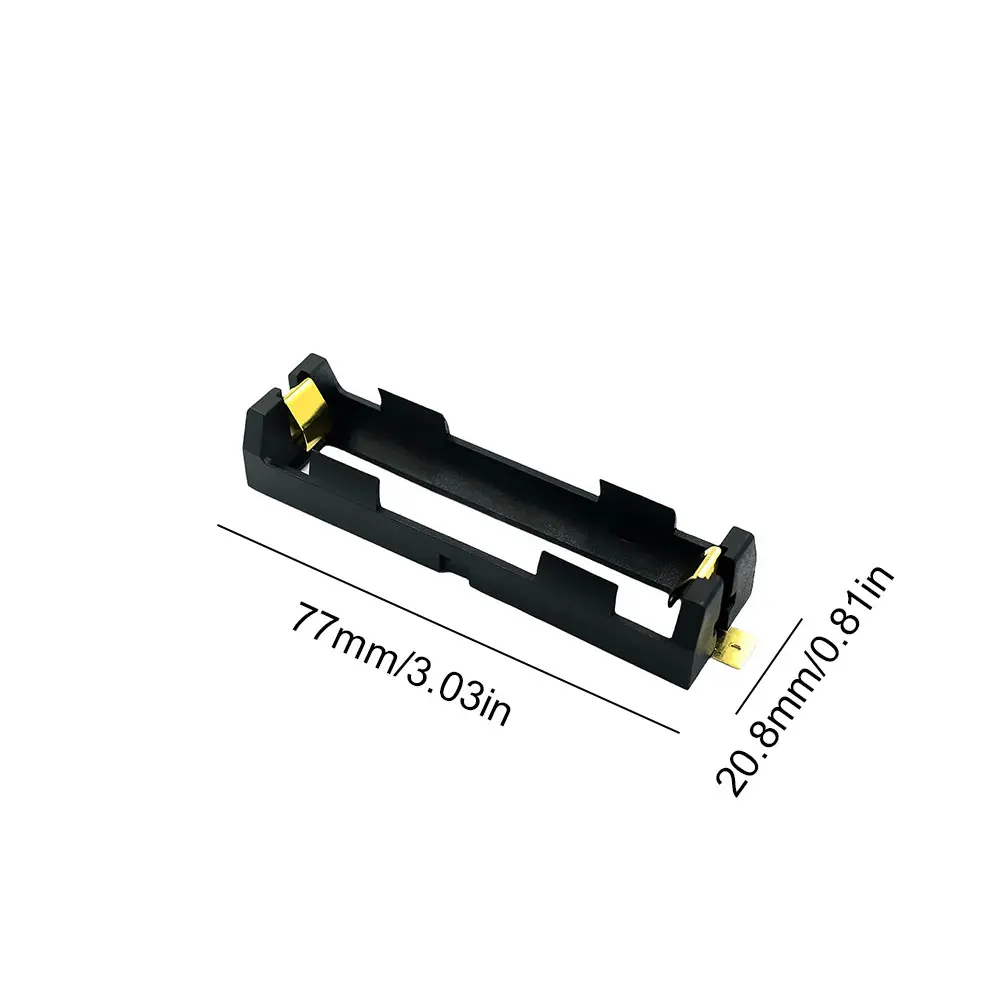 18650 SMT Battery Holder 18650 SMD Battery Box With Bronze Pins Rechargeable Battery Storage Box Case Holder Power Bank