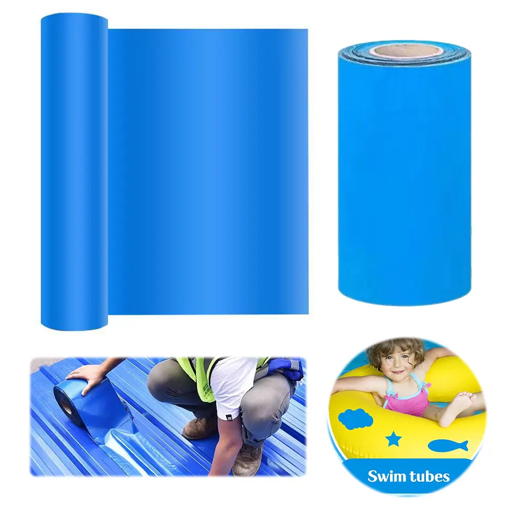Roof Waterproof Tape Strong Adhesion Roof Leak Repair Tape 10M Heat Insulated Sealing Tape Self-Adhesive Tape for Roof Repairing