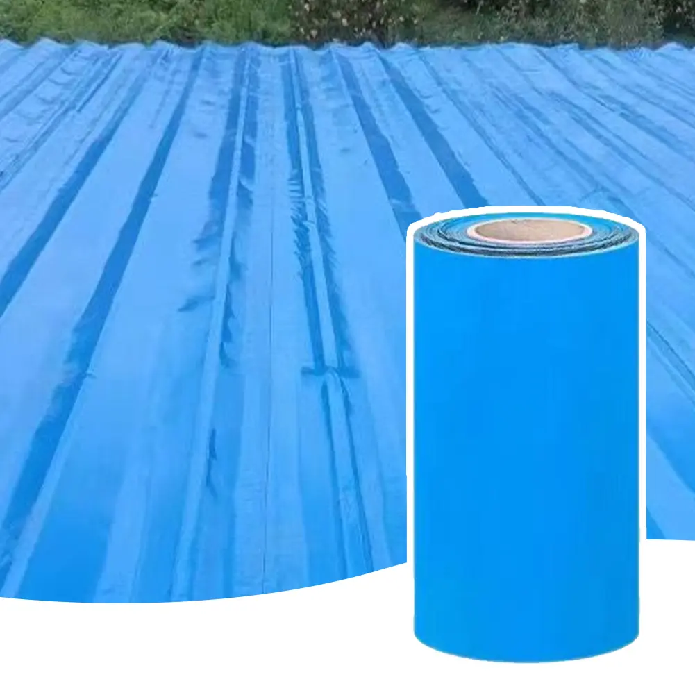 Roof Waterproof Tape Strong Adhesion Roof Leak Repair Tape 10M Heat Insulated Sealing Tape Self-Adhesive Tape for Roof Repairing