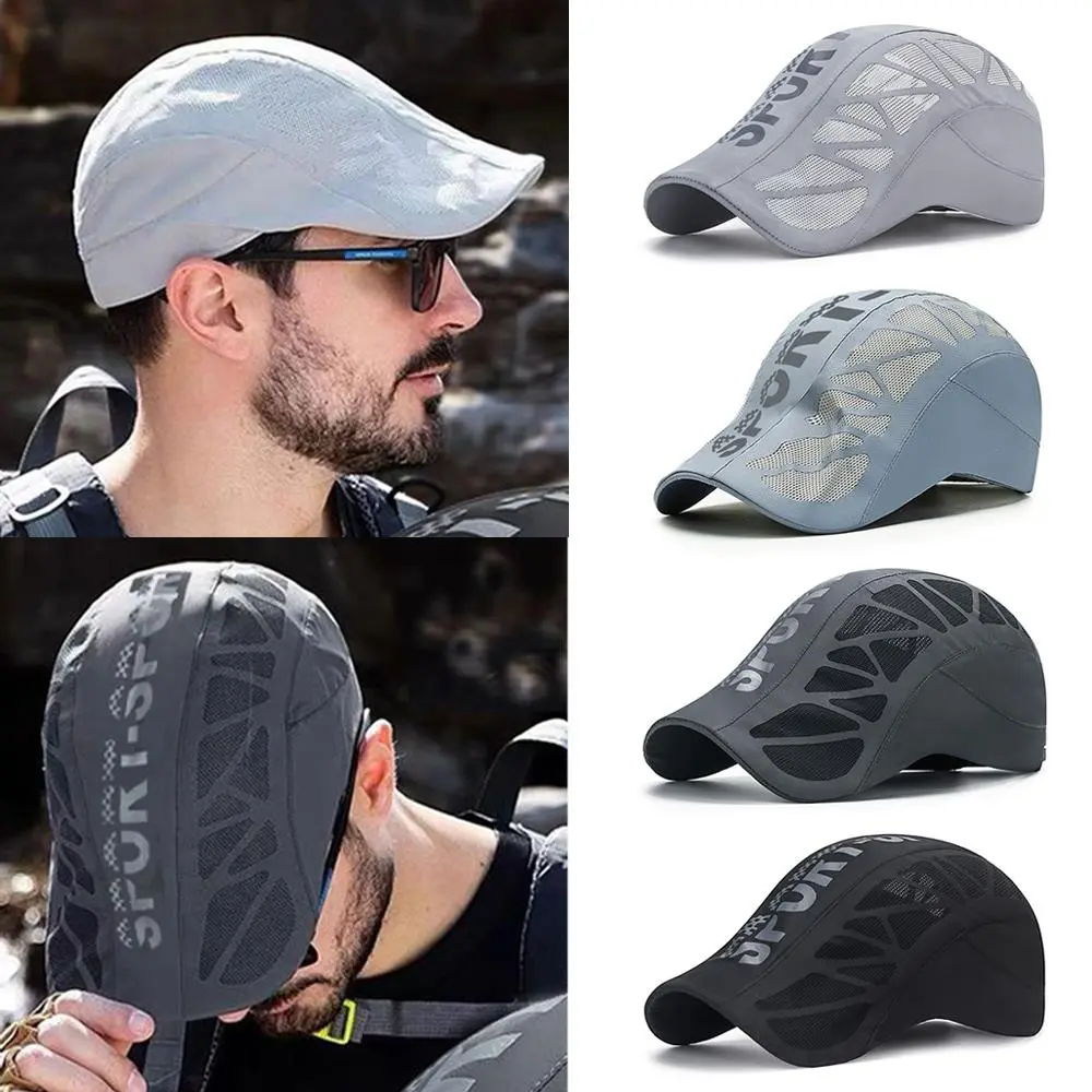 Mesh Quick Dry Hat Beret Cap Casquette Baseball Cap Baseball Caps Summer Sports Mens Visors Sun Protection Golf Baseball Hats