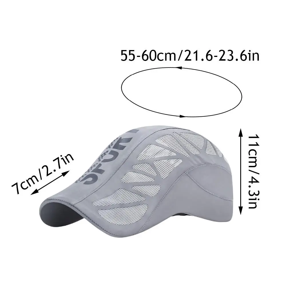 Mesh Quick Dry Hat Beret Cap Casquette Baseball Cap Baseball Caps Summer Sports Mens Visors Sun Protection Golf Baseball Hats