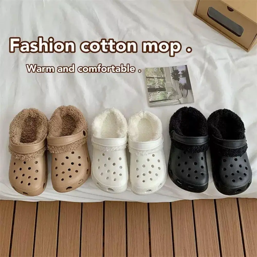 1 Pair Winter Warm Shoe Covers Removable Plush Liner Shoes Insoles Cotton Sleeve Plush Inner Liner Fur Insert Lining Shoe Sole