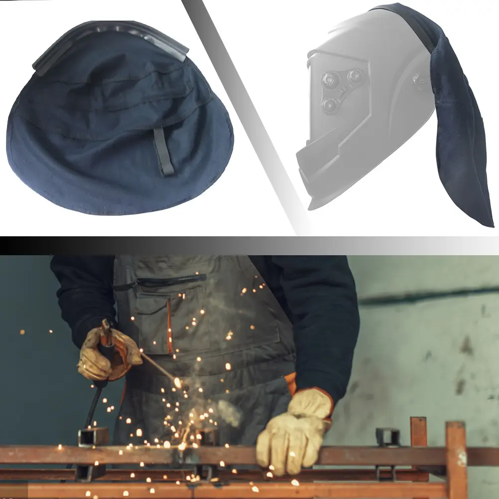 Welding Cap Head Wrap Anti-Burn Wraparound Welding Helmet Head Wrap Welding Helmet Cover Universal Welding Protection Fittings
