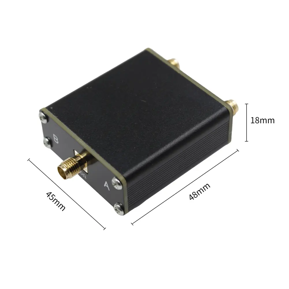 10W 1-to-2 Antenna Switch DC-500Mhz RF Switch High Frequency Switch Portable SDR Transceivers Radio Switch