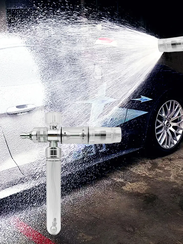 35ml Soap Foam Spray Bottle with 1/4 Inch Quick Connector Pressure Washer Gun Adjustable Car Wash Foam Sprayer for Car Wash