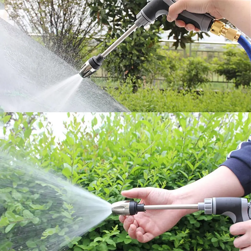 Garden Hose Pressure Power Washer & 360° Rotating Waterblitz High Pressure Turbowasher Pressure Washer Gun for Car Cleaning