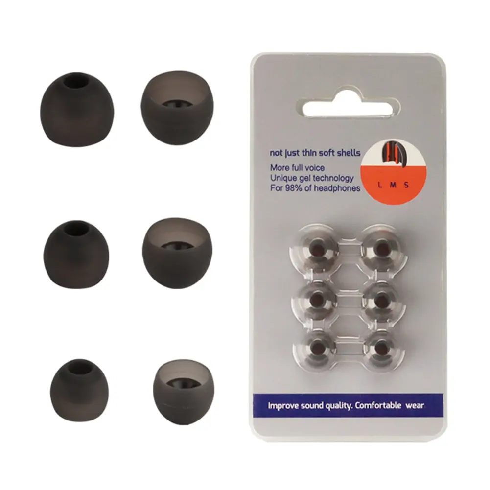 Silicone Earplug For JBL TOUR PRO+ Earphone Replacement Comfortble Ear Tips Earplug S M L Size In-Ear Earbuds Accessories