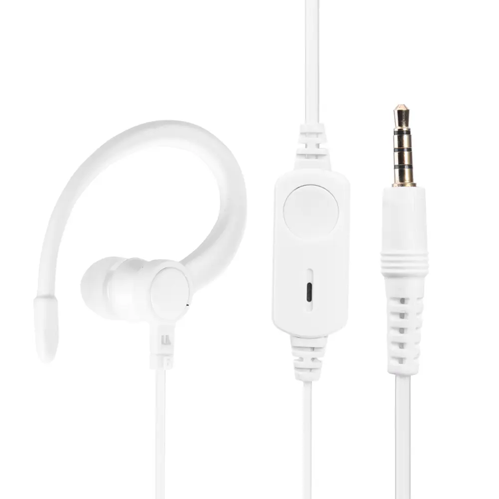 1.2m PTT Walkie Talkie Earpiece Mic Earbuds Headset for Xiaomi Mijia 1S Radio
