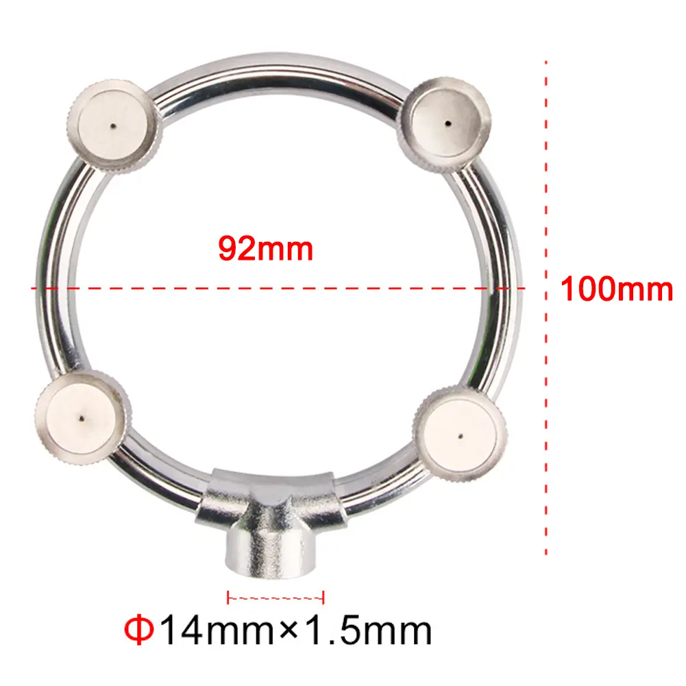 Stainless Steel Mist Nozzle for Agricultural Spraying Machine Accessory Uniform Fogging Multi-Purpose Electric Manual Sprayers