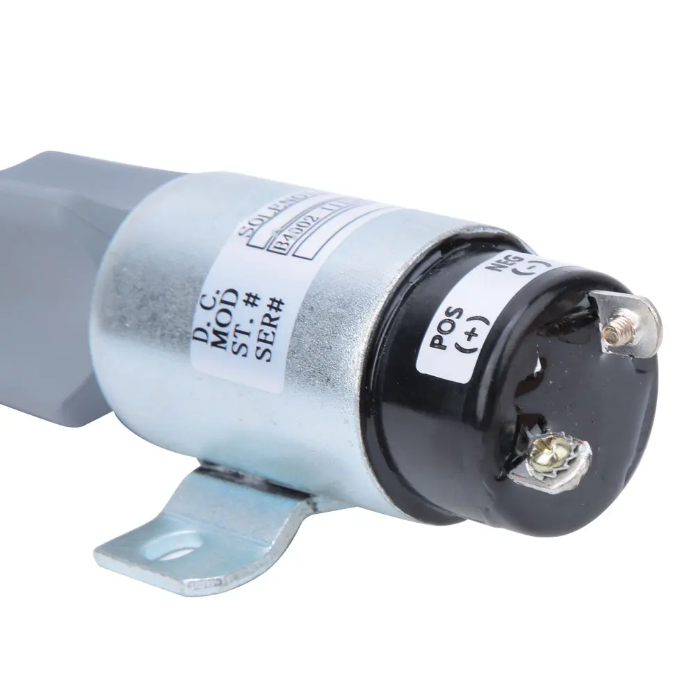 Fuel Shut Off Solenoid B4002-1115030 Fuel Shut Off Shutdown Solenoid Valve 12V Excavator Accessories for YUCHAI