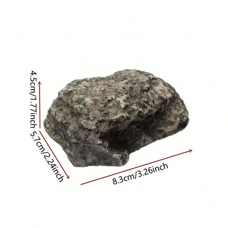 Stone Key Box Simulation Stone Outdoor Courtyard Hidden Door Key Box  Small Stone Resin Stone Shape Hidden Home Accessories