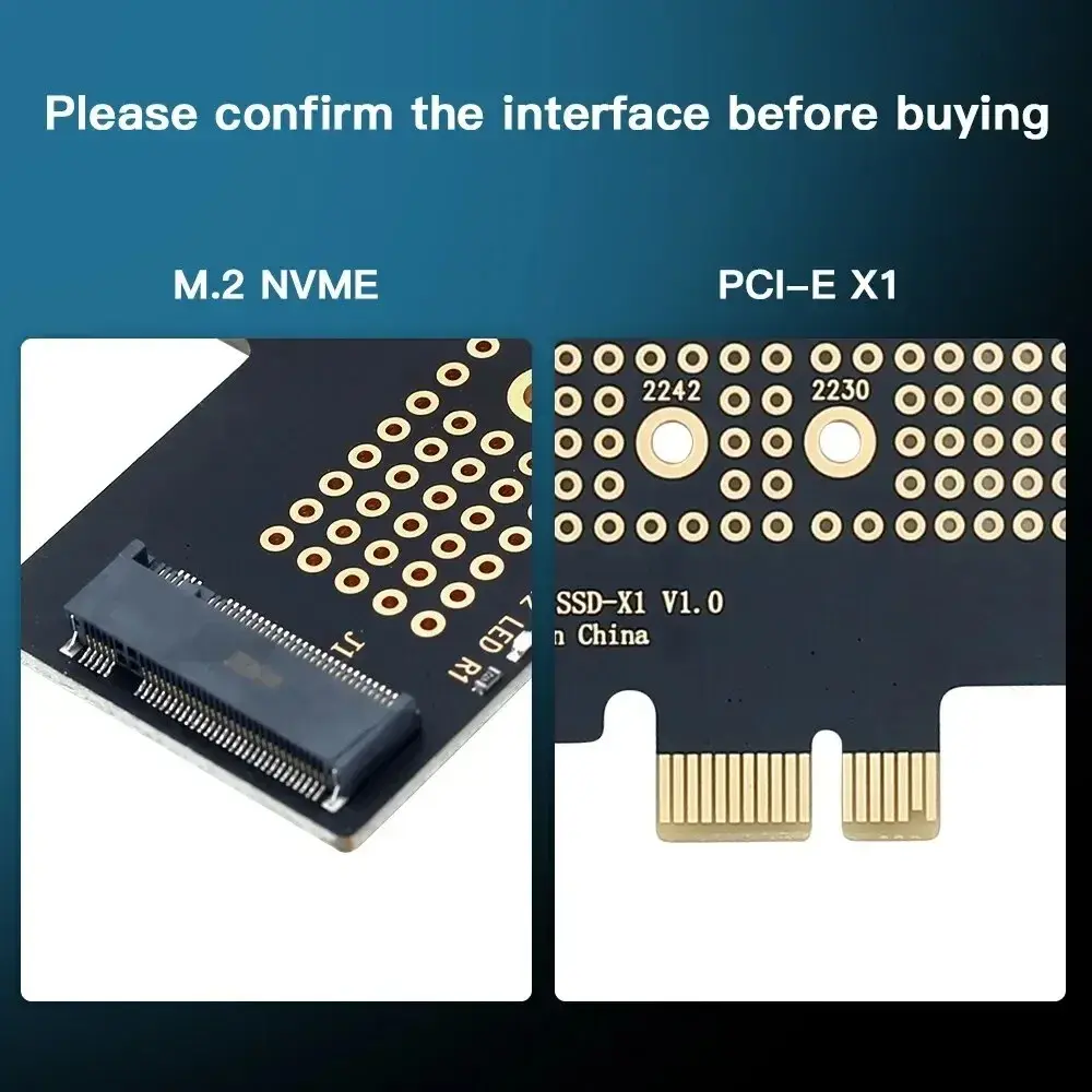 M.2 NVME to PCIe 4.0 3.0 Adapter M.2 SSD Gen4 PCIe 4.0 PC Motherboard X1 X4 X8 X16 Expansion Card For 2230 2242 2260 2280 SSD