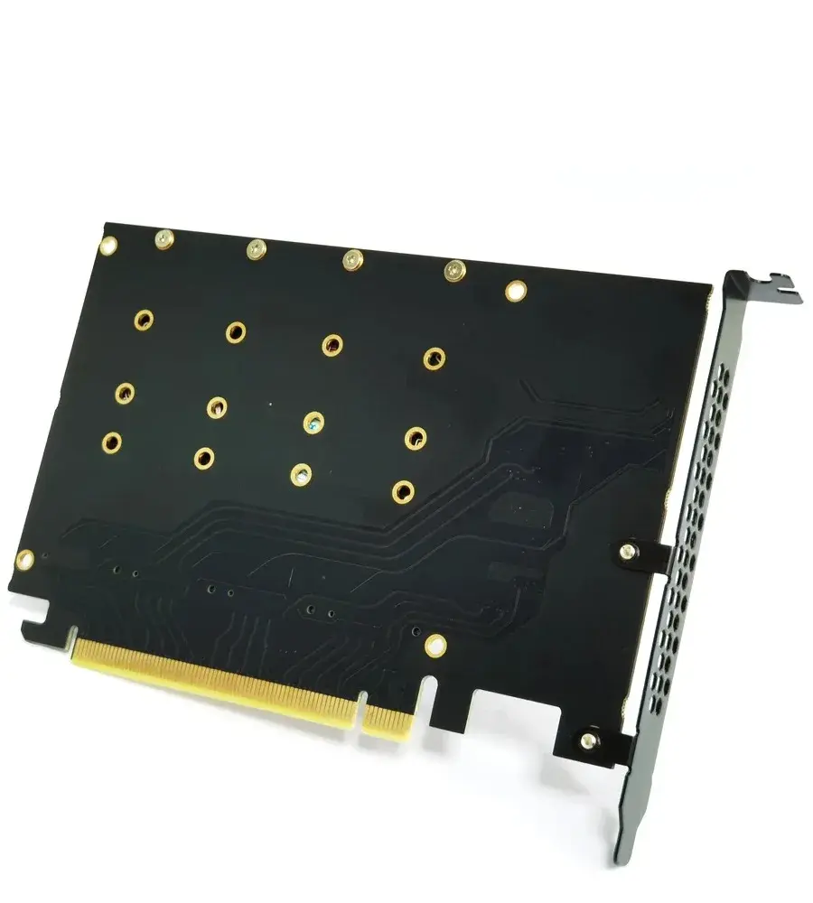 M.2 NVME to PCIe 4.0 3.0 Adapter M.2 SSD Gen4 PCIe 4.0 PC Motherboard X1 X4 X8 X16 Expansion Card For 2230 2242 2260 2280 SSD