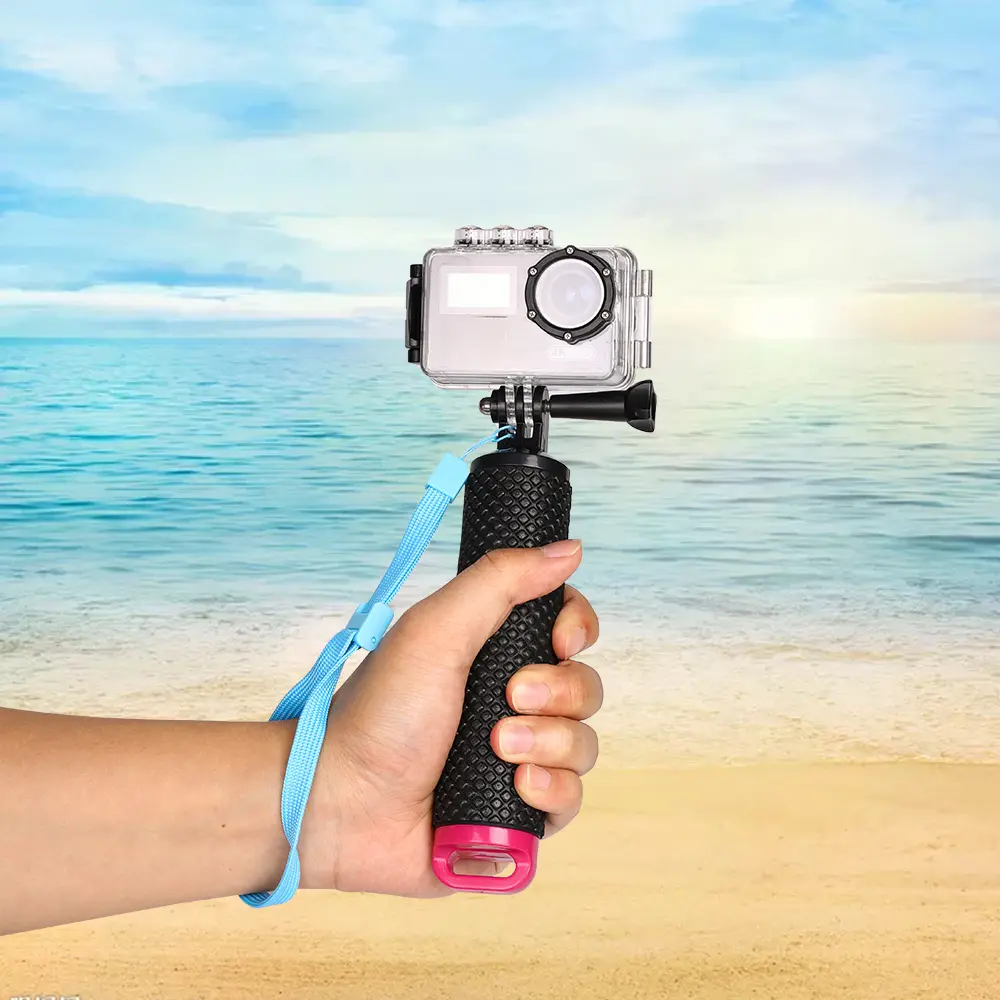 New Float Hand Grip Buoyancy Rod Pole Stick Monopod Tripod for Gopro Go Pro Hero 9/8/7/6/5/4/3 Xiomi Yi 2 4K Action Camera