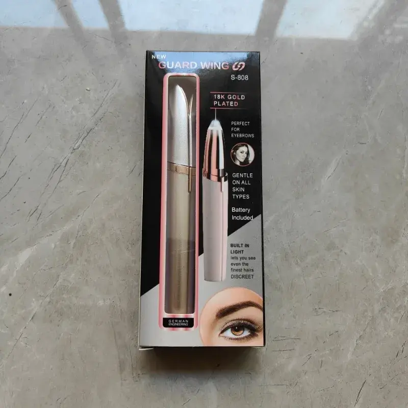 1PC Smart Electric Eyebrow Trimmer Pen USB Charging Automatic Facial Hair Remover for Women Men Beauty Tool Instant Clean