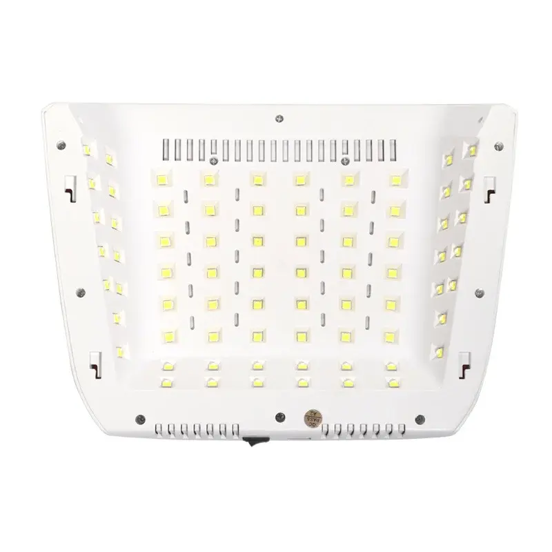 320W Big Space UV LED Lamp for Manicure Drying Gel Nail Polish 72 LED Nail Dryer with Two LCD Screens Nail Salon Tools