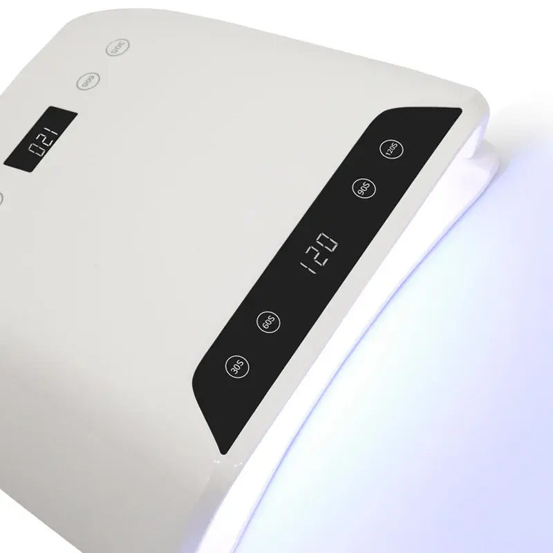 320W Big Space UV LED Lamp for Manicure Drying Gel Nail Polish 72 LED Nail Dryer with Two LCD Screens Nail Salon Tools