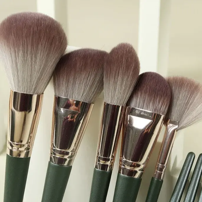 14pcs Makeup Brush Set Soft Fluffy Eyeshadow Concealer Blush Brushes Professional Beauty Tools Cosmetic Kit