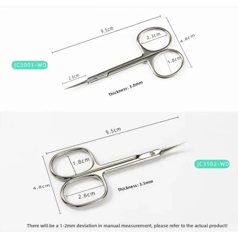 1PC Professional Cuticle Scissors Stainless Steel Nail Nipper Dead Skin Remover Russian Eagle Hook Manicure Pedicure Tools