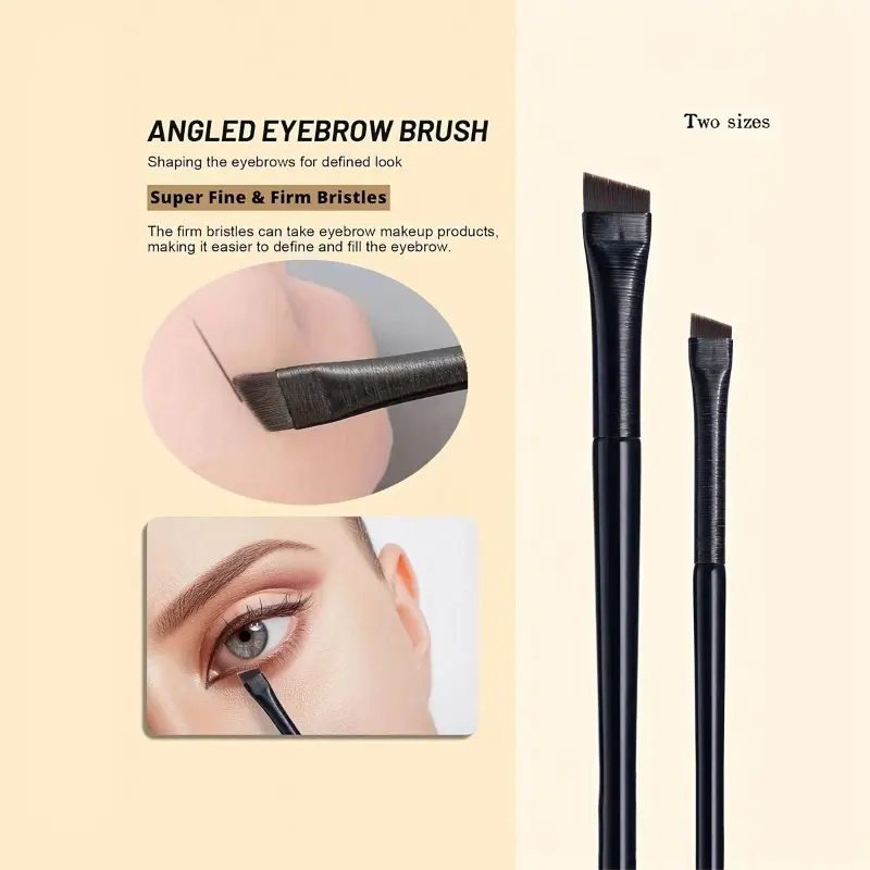 1/5Pc Karsyngirl Upgrade Blade Eyeliner Brush Ultra Thin Fine Angle Flat Eyebrow Brush Under The Eyes Place Precise Detail Brush