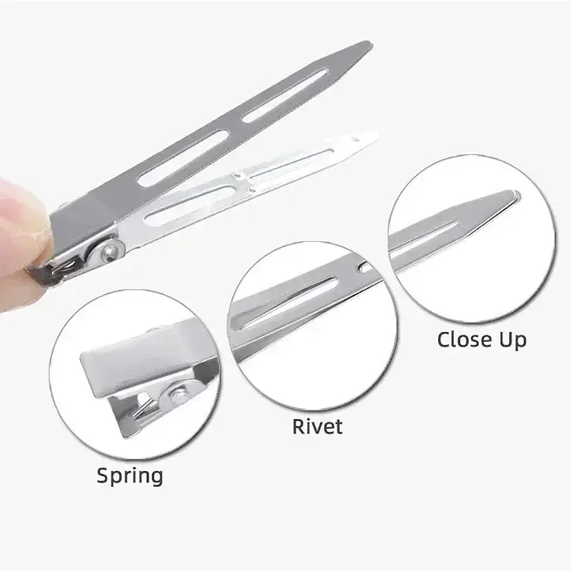 Professional Hair Styling Clips Strong Hold Root Lift Clamps for Curling Hair and Hairdressing Tools Perfect for Salon Hom