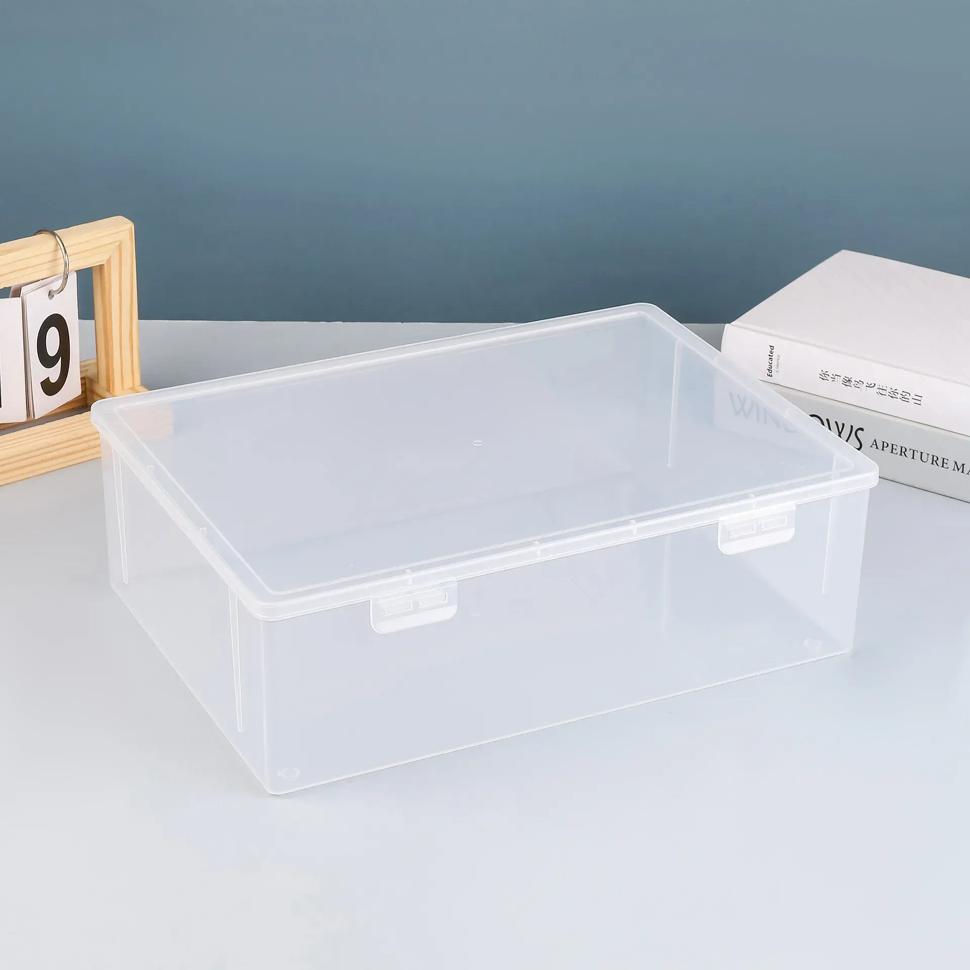 Nail Polish Nail Glue Storage Box  Transparent Container Holder Empty Box Organizing  Case Wear Nail Art Tools Storage