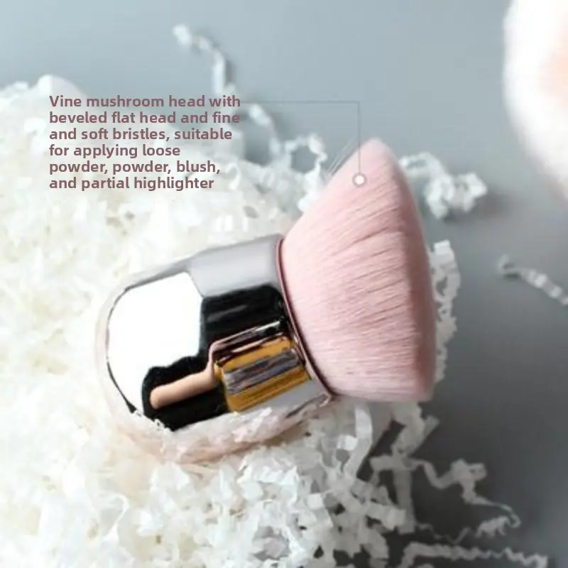 1PCS Professionals Nails Art Mushroom Brush Round Paint Gel Dust Cleaning Make Up Brush Manicure Accessories equipment Tools
