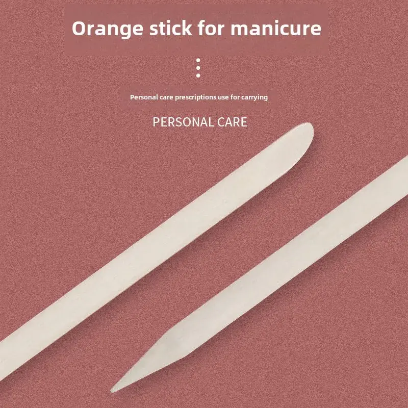 5-100pcs Mini Nail Files Disposable Wood Sticks Manicure Tools Portable Cleaning Kit for Nail Art Care DIY Home Use