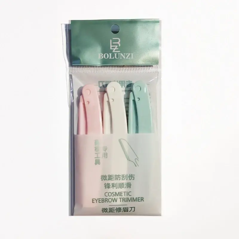 1/3Pcs Women Face Shaver Eyebrow Trimmer Razor Anti Scratch Hair Remover Portable Epilator Makeup Tool Eyebrow Shaper