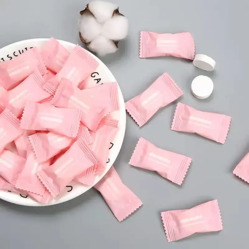 1/20/100pcs Mini Compressed Towel Disposable Capsules Magic Face Wipes Travel Outdoor Cloth Tissue Paper Personal Care Essential