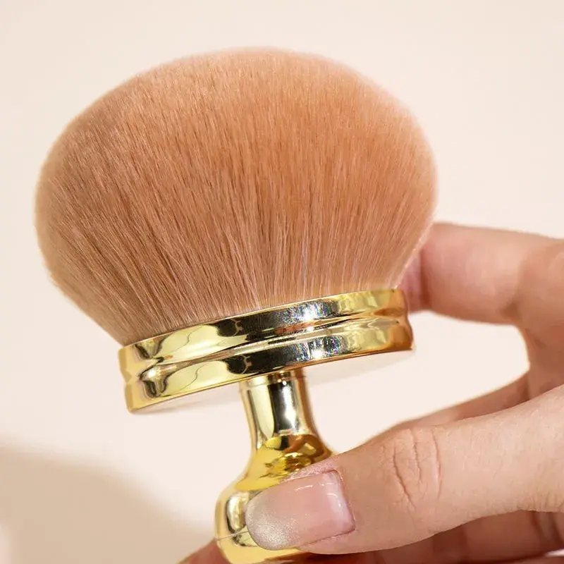 Professional Extra Large Kabuki Brush for Body Makeup Self Tanner Leg Bronzer Flawless Foundation Application Oval Shape Tool