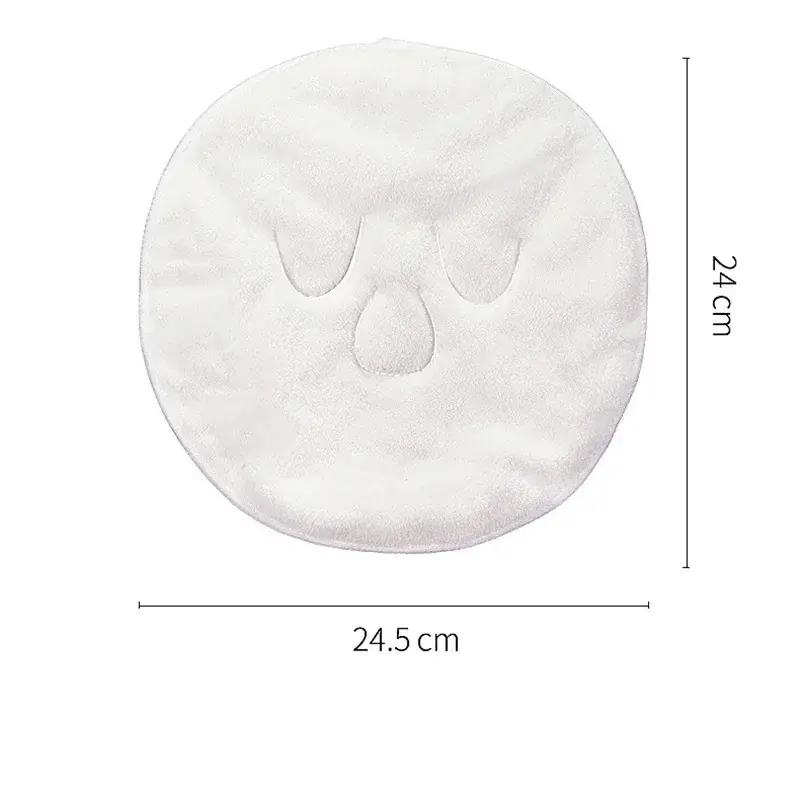 Hot Compress Face Towel Beauty Skin Care Mask Deep Cleansing Steamed Cotton Towel for Facial Spa Skin Care Soft and Reusable
